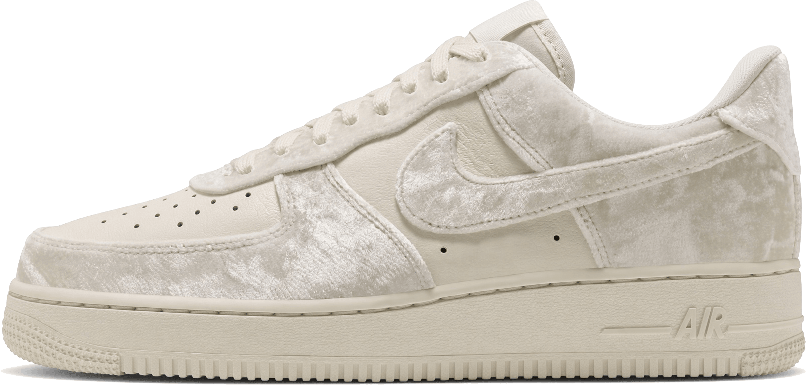Nike Air Force 1 '07 SE Velvet "Pale Ivory"