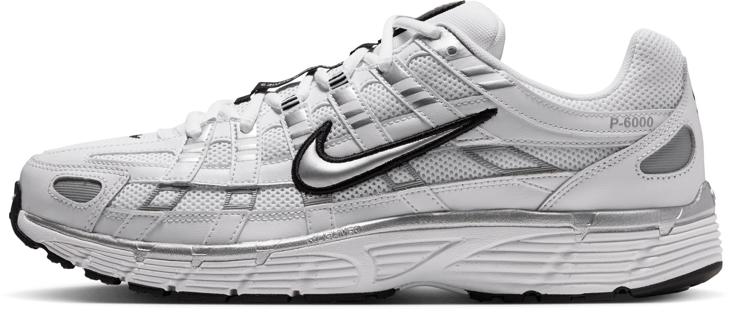 Nike P-6000 "Black White Metallic Silver"