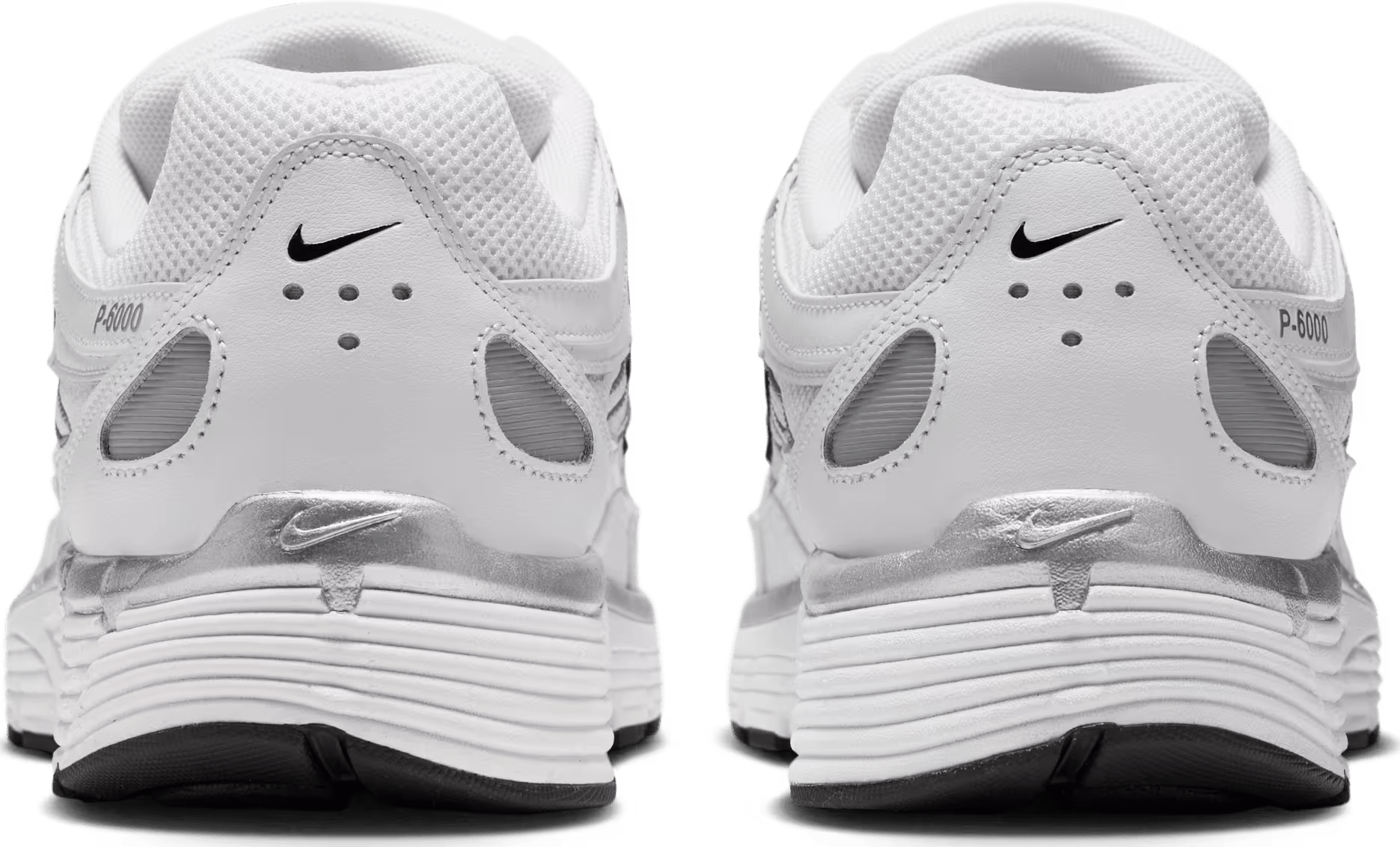Nike P-6000 "Black White Metallic Silver"
