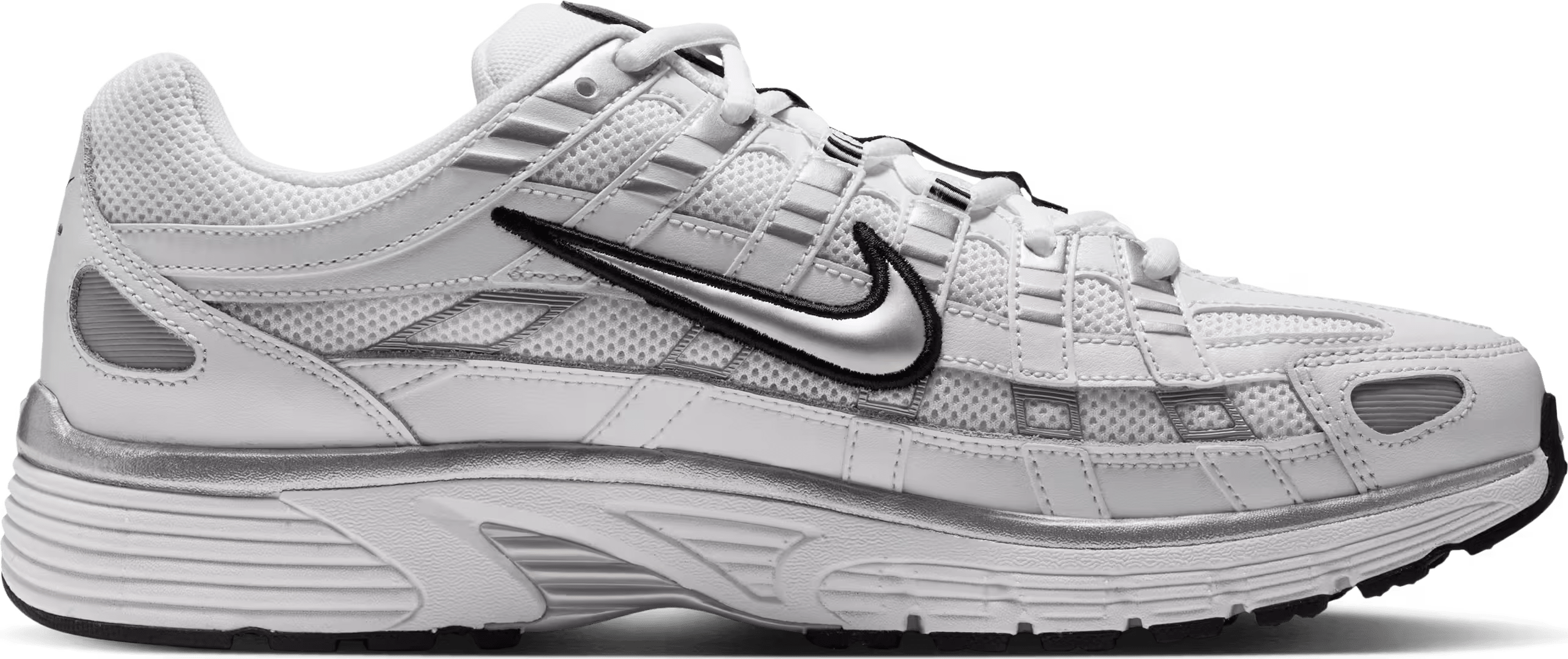 Nike P-6000 "Black White Metallic Silver"
