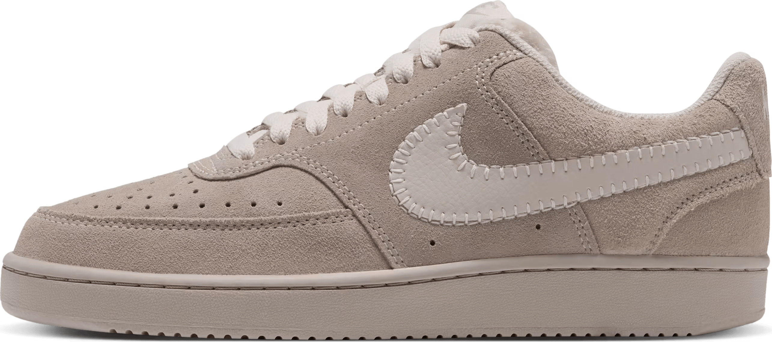 Nike Court Vision Low Wmns "Light Orewood Brown"