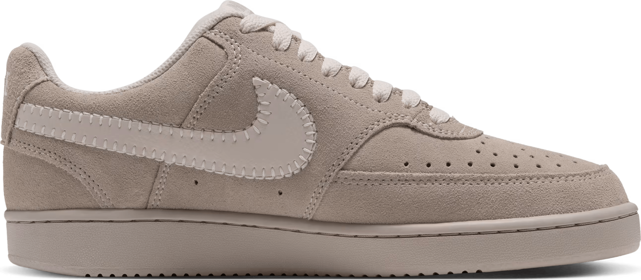 Nike Court Vision Low Wmns "Light Orewood Brown"
