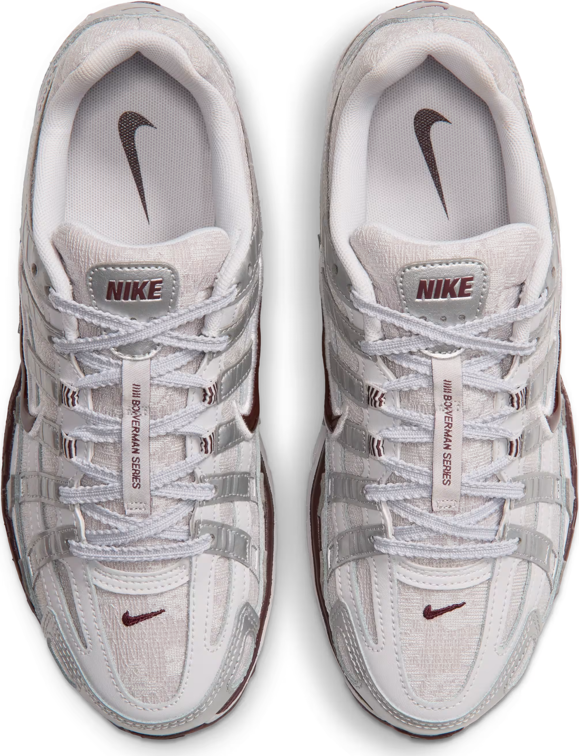 Nike P-6000 Wmns "Vast Grey Burgundy Crush"