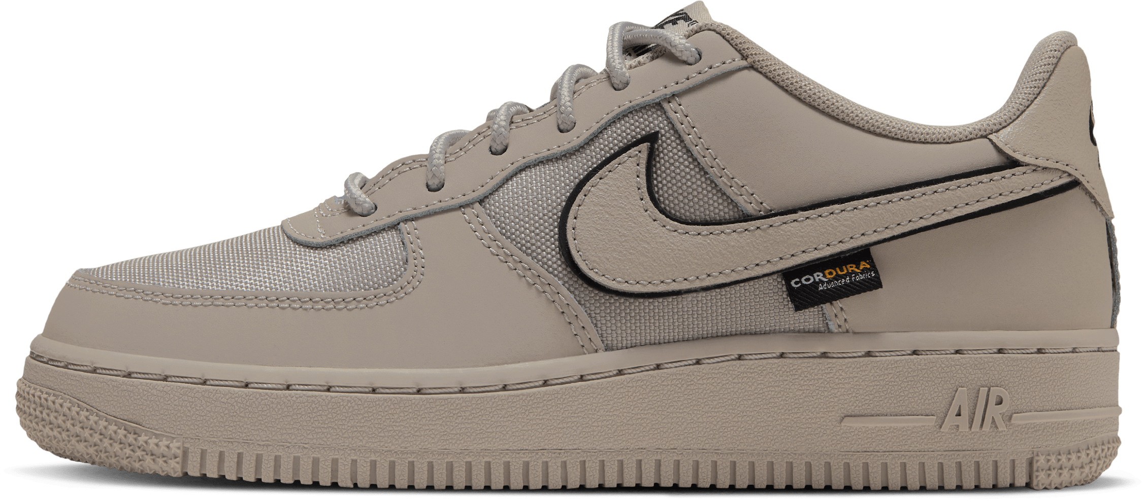 Nike Air Force 1 Low LV8 GS CORDURA "Black Cream II"