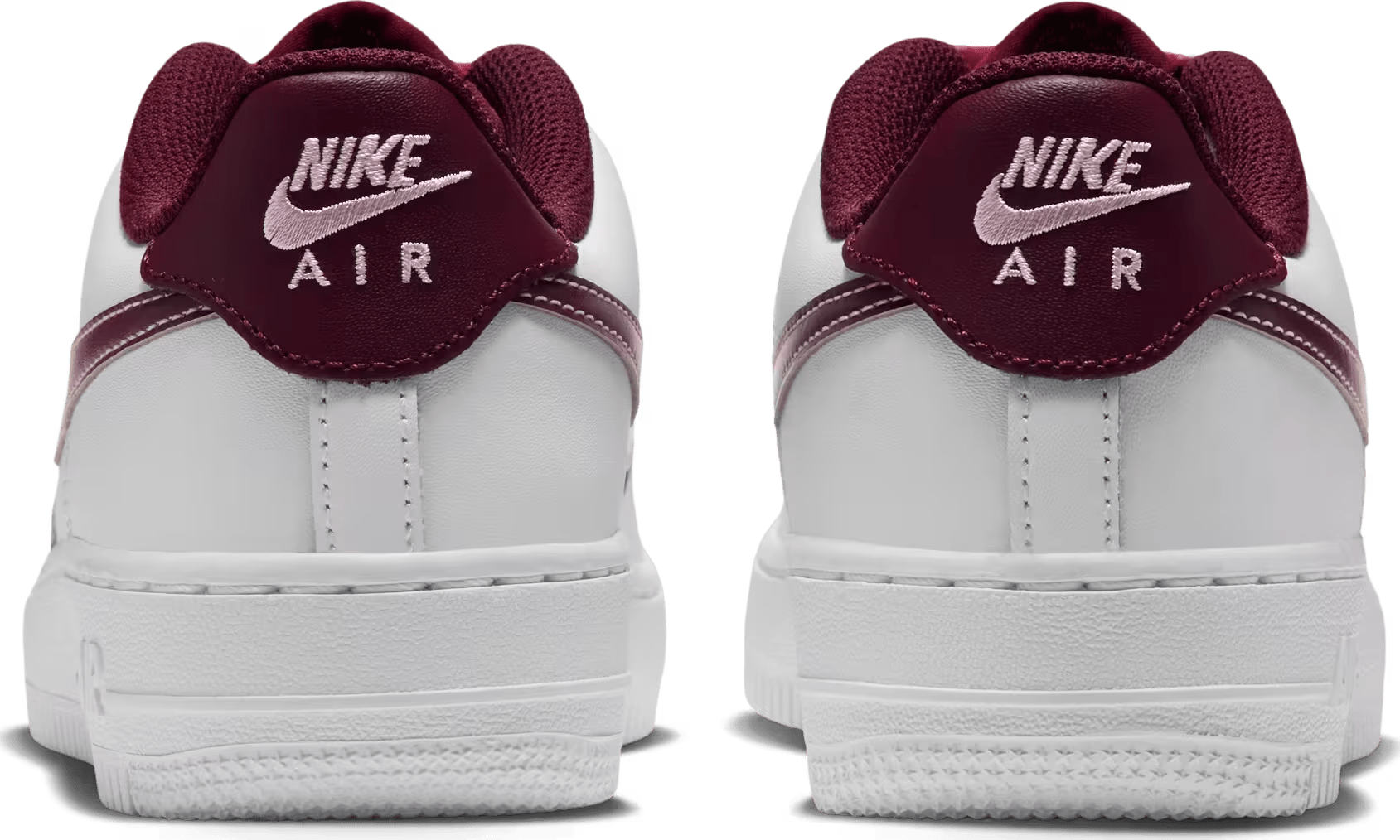 Nike Air Force 1 Low LV8 GS "White Burgundy Crush"