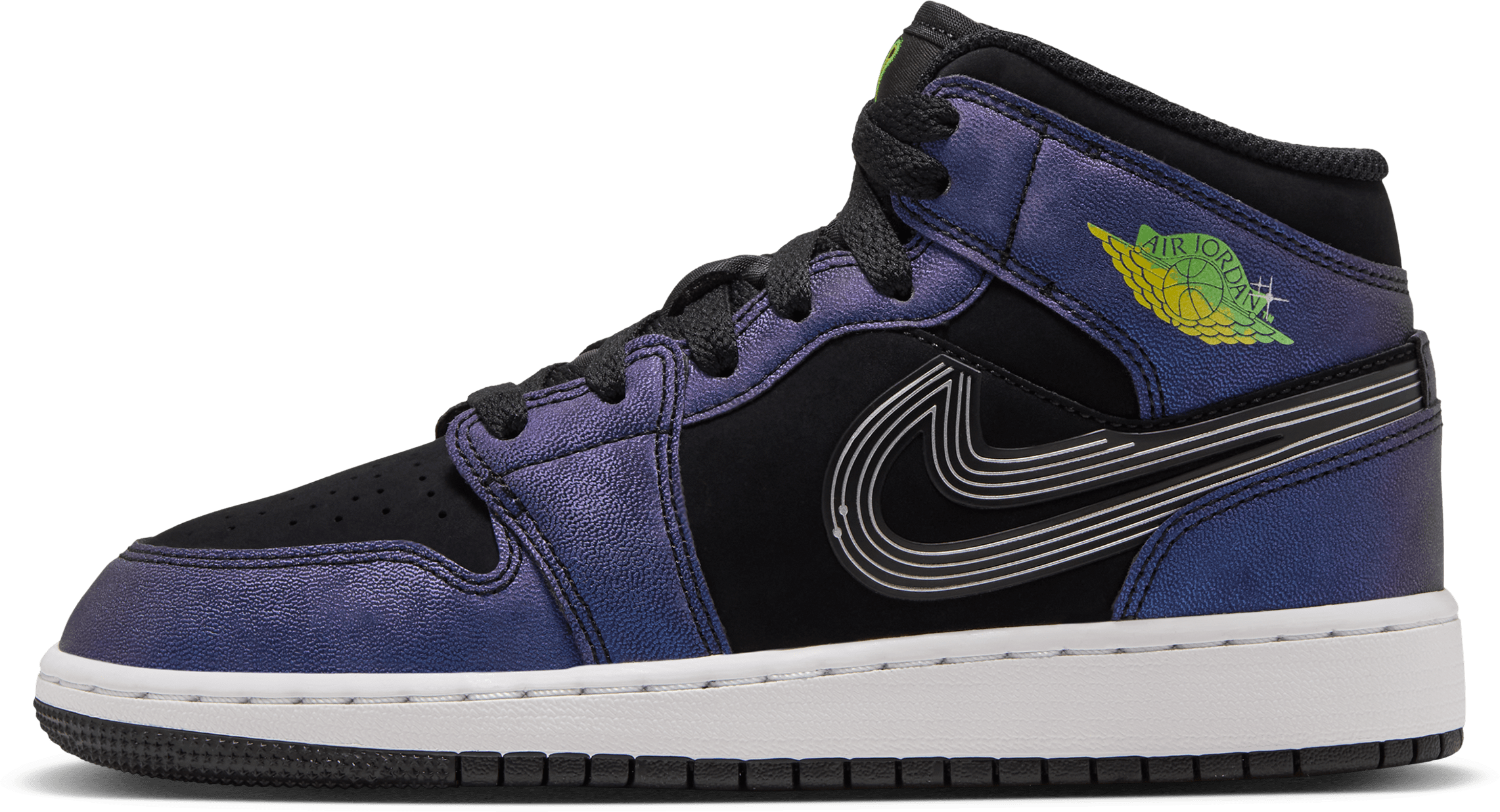 Air Jordan 1 Mid SE GS "Space Jam Air Bugs"