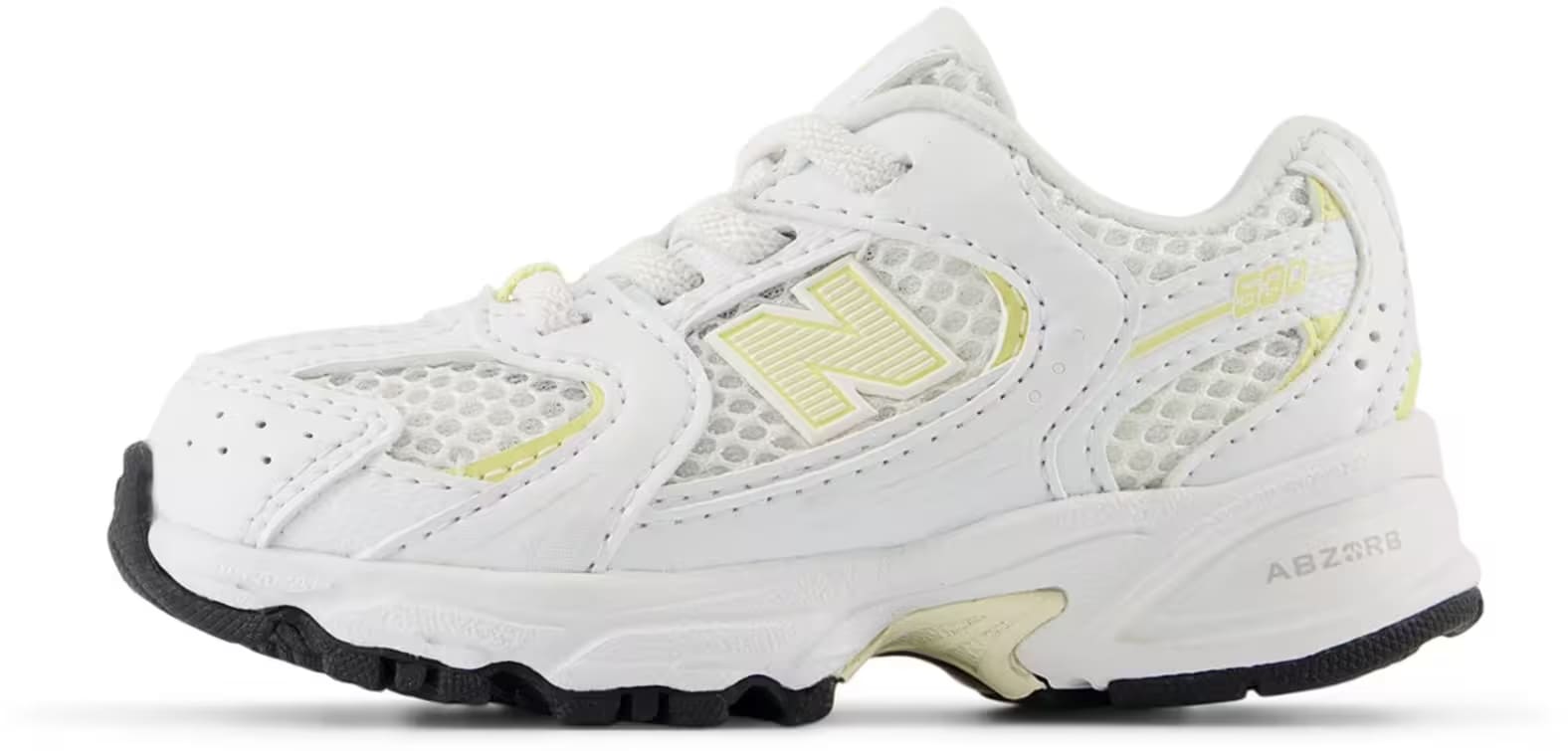 New Balance 530 Bungee Lace White Lemon (TD)