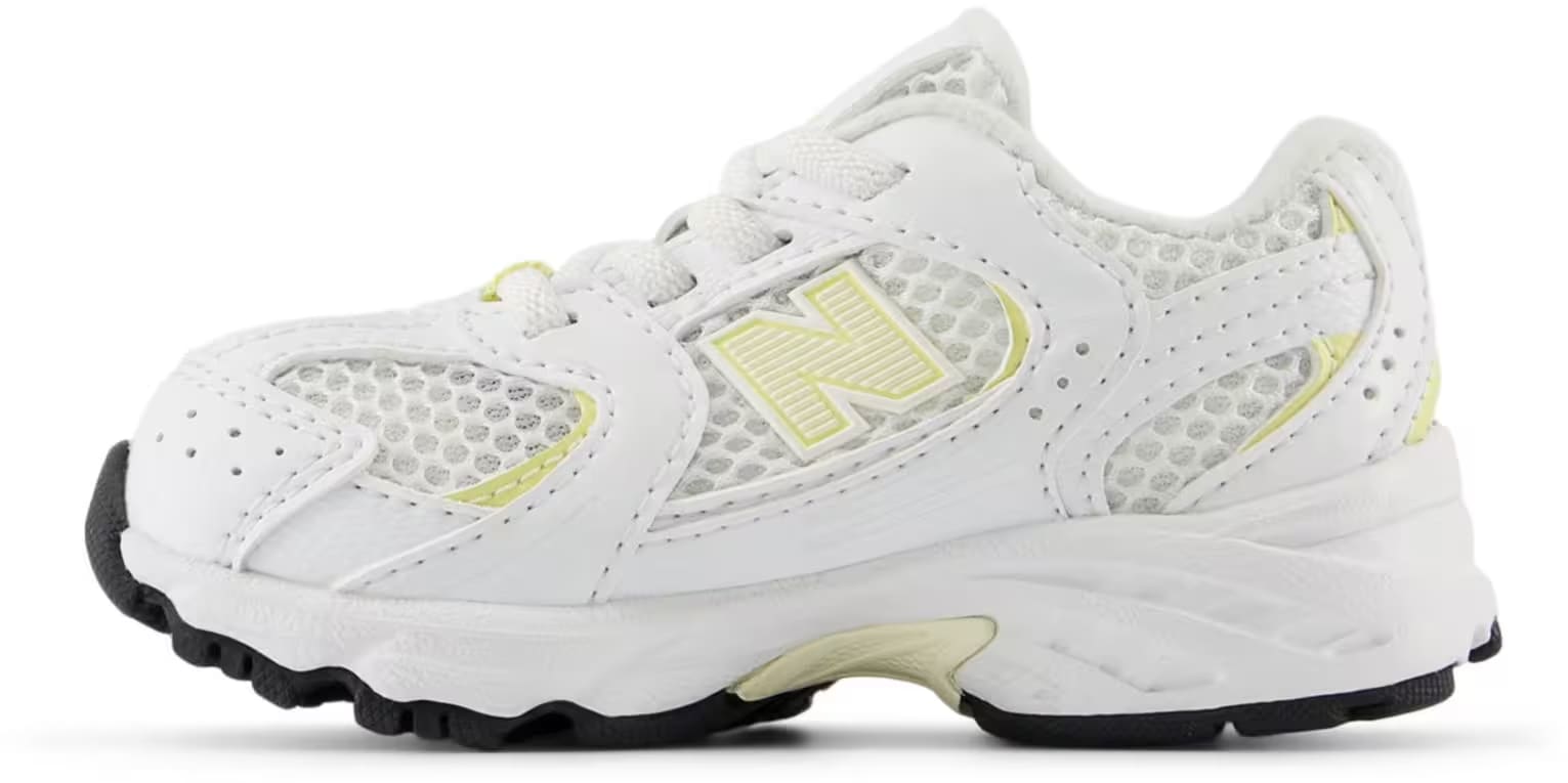 New Balance 530 Bungee Lace White Lemon (TD)