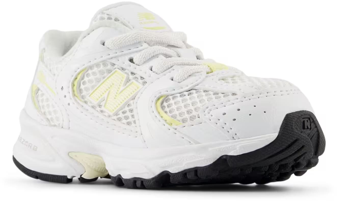 New Balance 530 Bungee Lace White Lemon (TD)