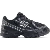 New Balance 740 Bungee Lace Black Silver Metallic (TD)