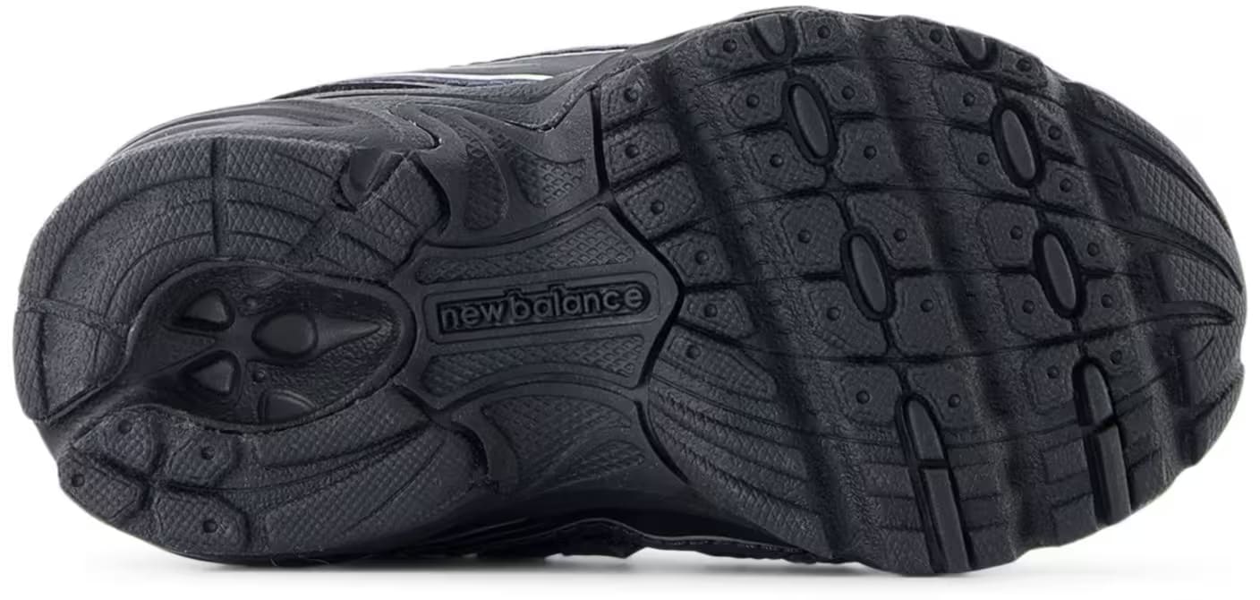 New Balance 740 Bungee Lace Black Silver Metallic (TD)