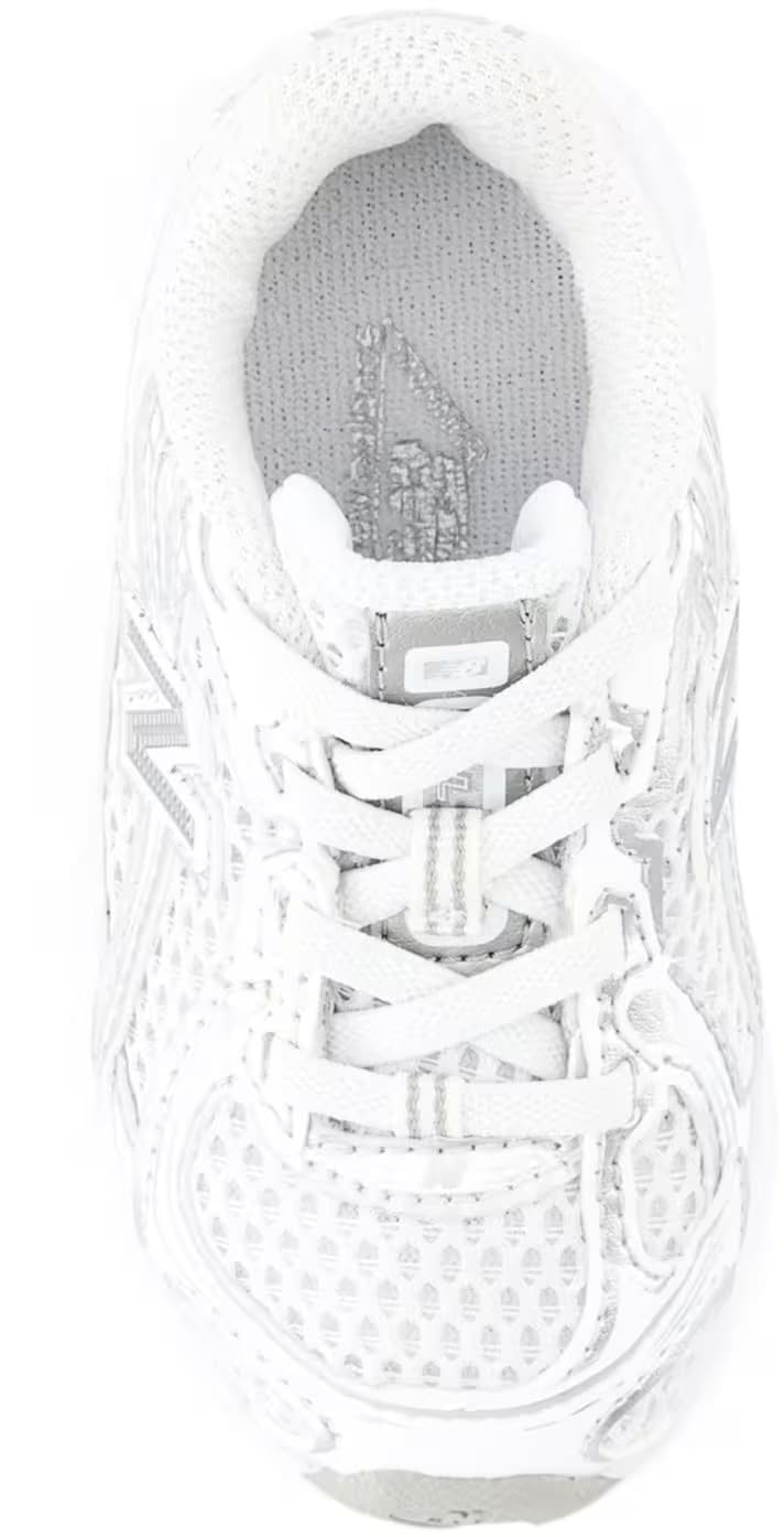 New Balance 740 Bungee Lace White Silver Metallic (TD)