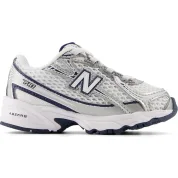 New Balance 740 Bungee Lace White Navy Silver (TD)