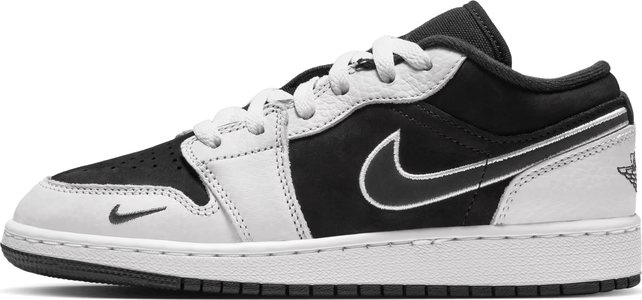Air Jordan 1 Low SE GS "Black White Anthracite"
