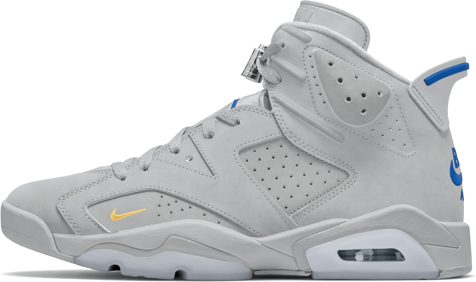 Nigel Sylvester x Air Jordan 6 Retro SP "Grey Fog Lyon Blue"
