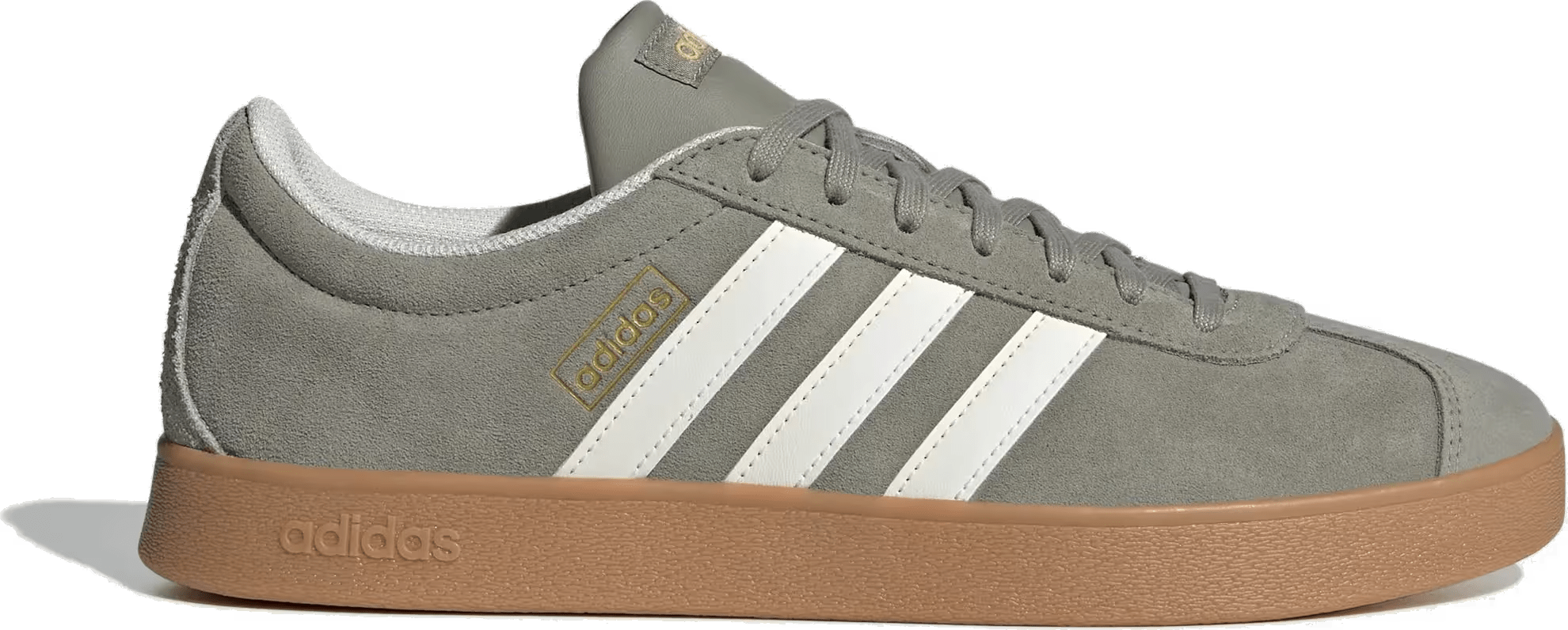 adidas VL Court 2.0 Silver Pebble Off White Gold Metallic