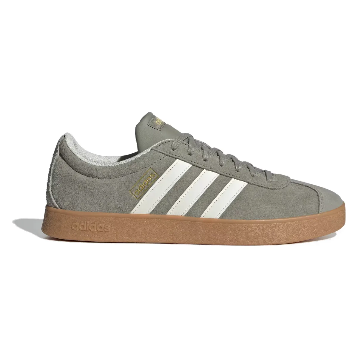 adidas VL Court 2.0 Silver Pebble Off White Gold Metallic