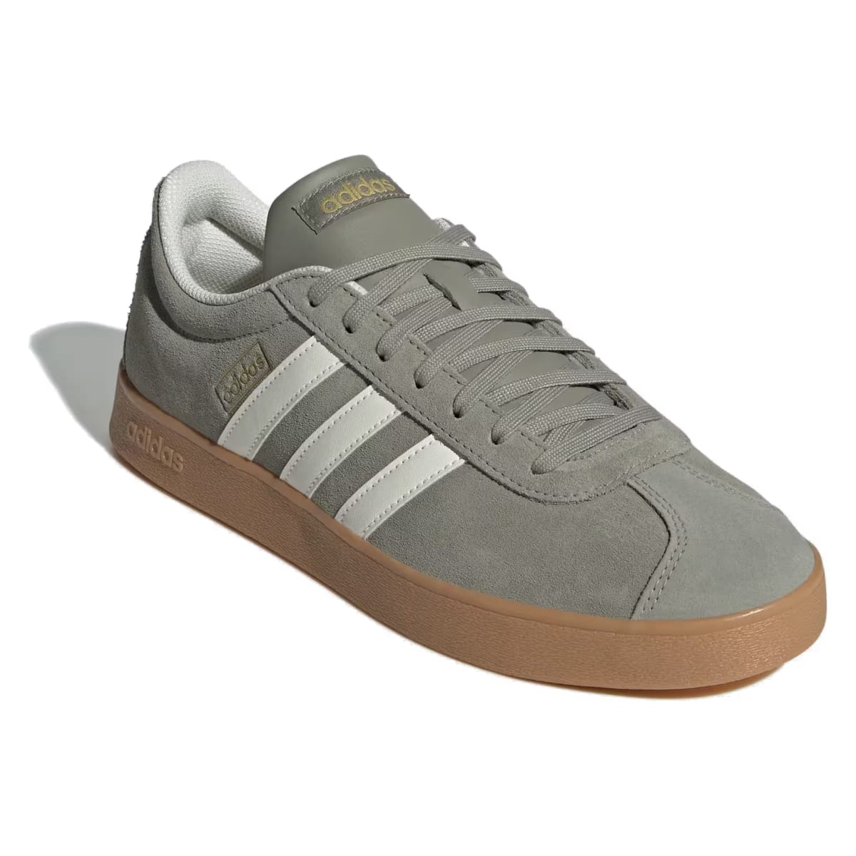 adidas VL Court 2.0 Silver Pebble Off White Gold Metallic