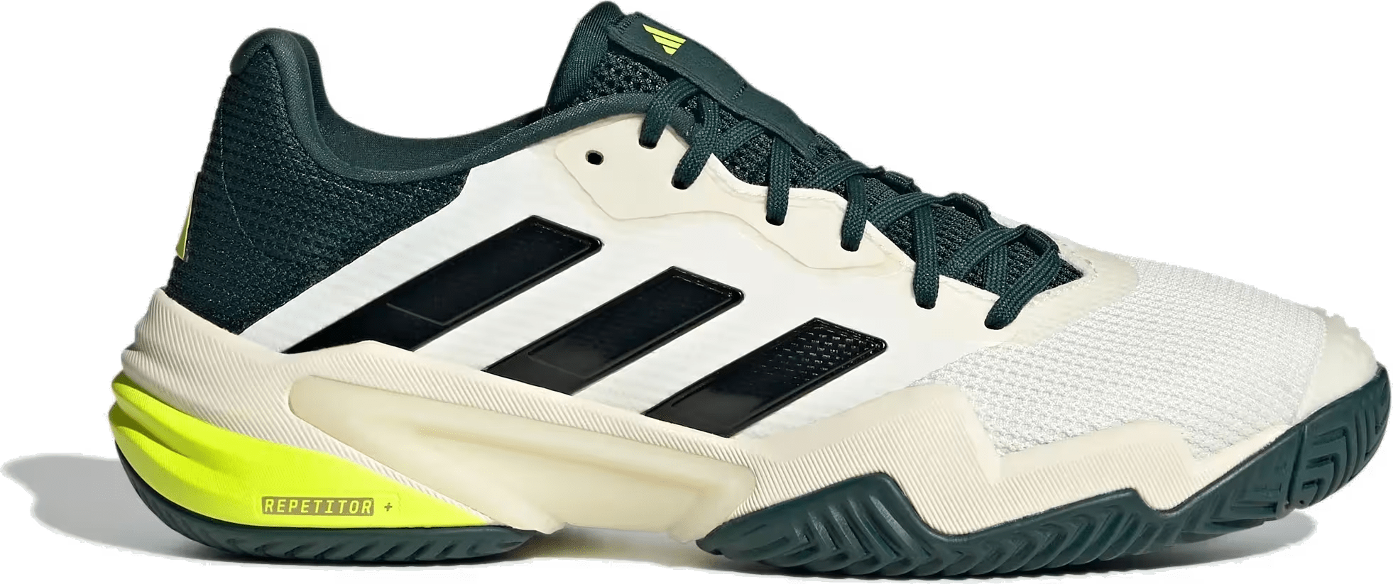 adidas Barricade 13 Off White Core Black Powder Teal