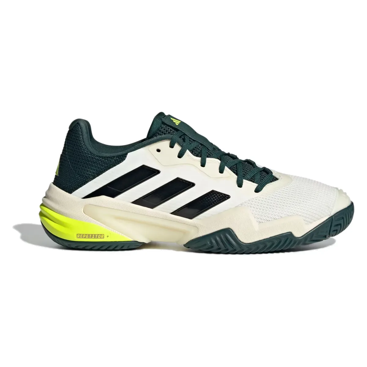 adidas Barricade 13 Off White Core Black Powder Teal