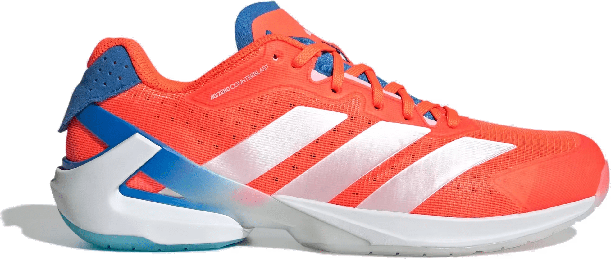 adidas Adizero Counterblast Indoor Team Solar Orange Zero Metalic Bright Royal