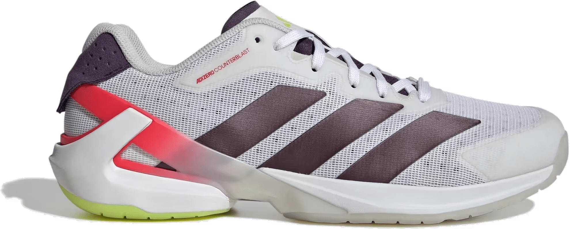 adidas Adizero Counterblast Indoor Cloud White Aurora Met. Aurora Plum