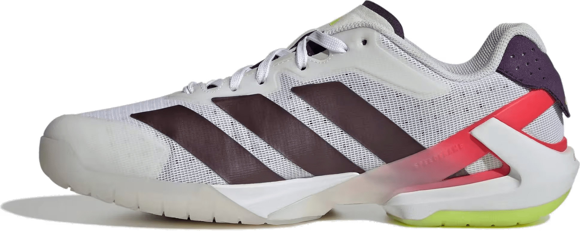 adidas Adizero Counterblast Indoor Cloud White Aurora Met. Aurora Plum