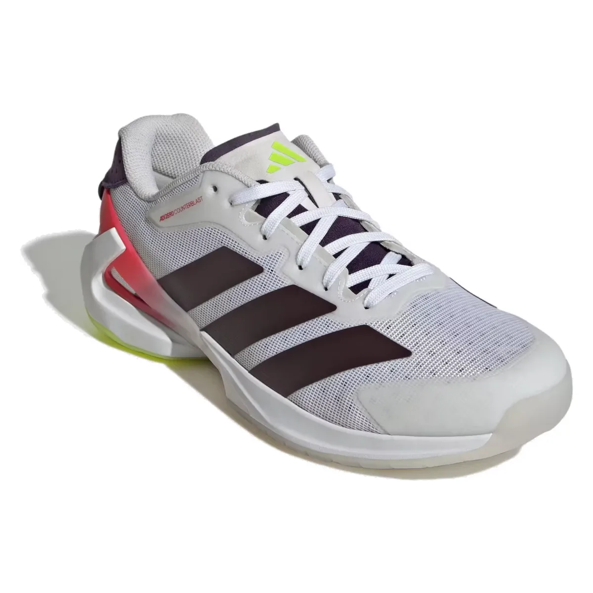 adidas Adizero Counterblast Indoor Cloud White Aurora Met. Aurora Plum