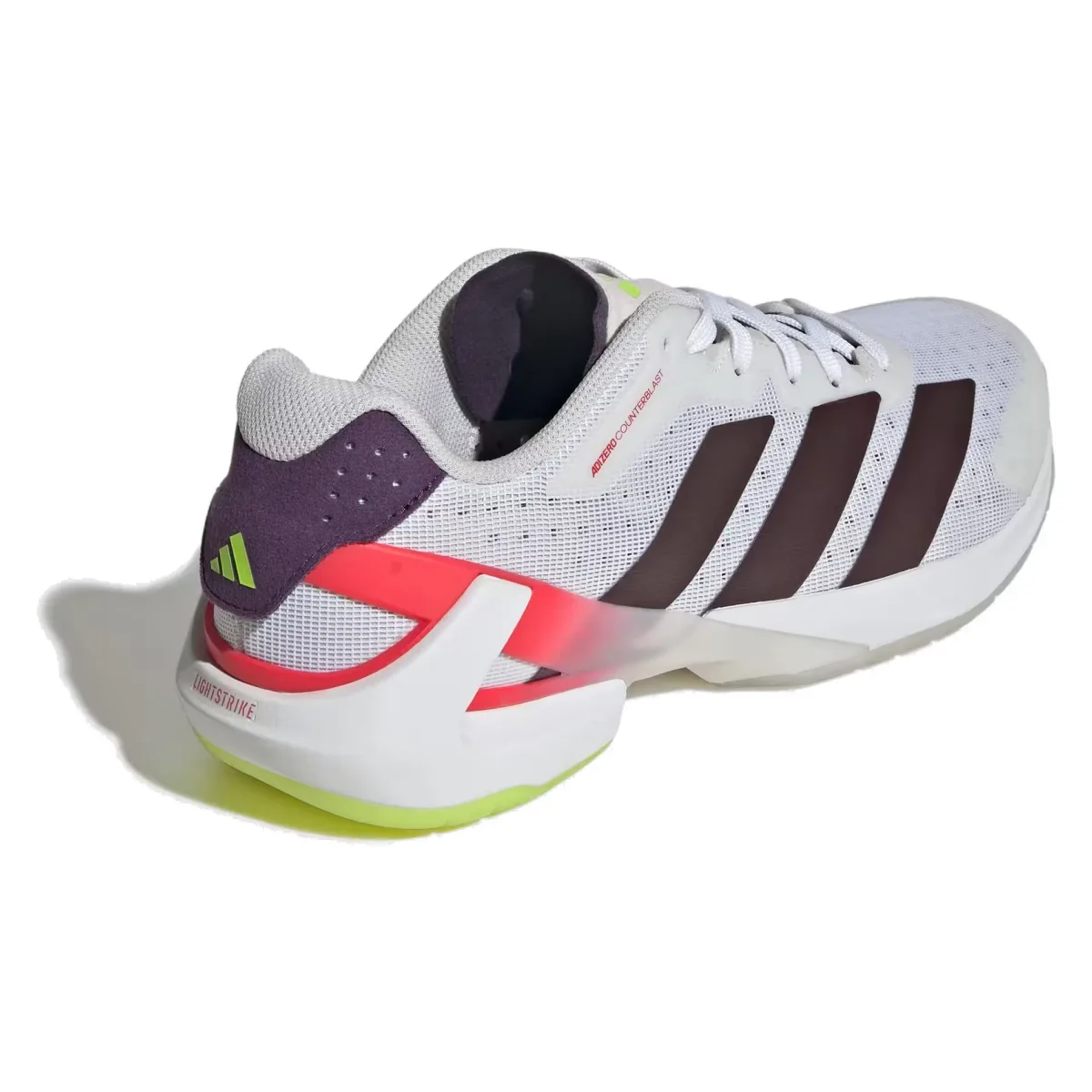adidas Adizero Counterblast Indoor Cloud White Aurora Met. Aurora Plum