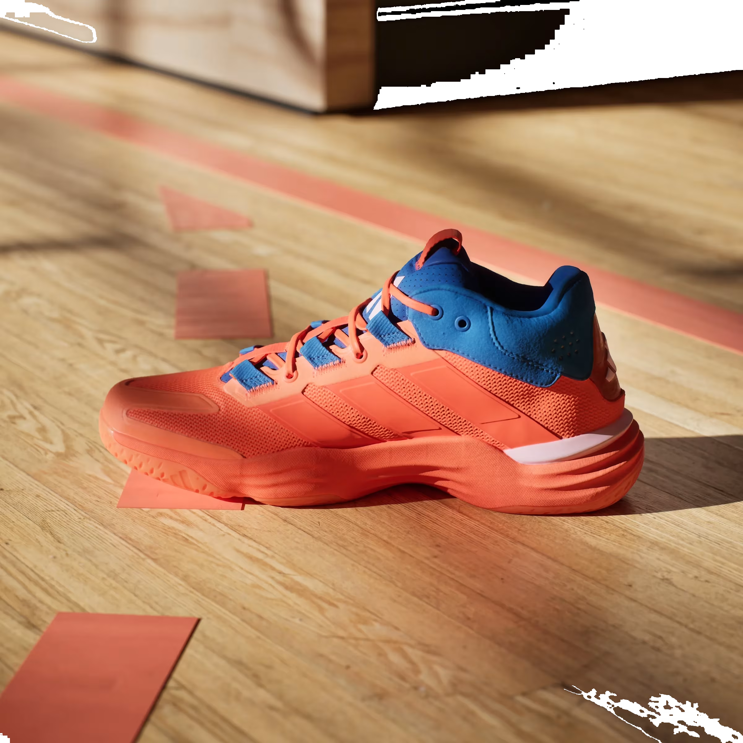 adidas Court Stabil Indoor Team Solar Orange Bright Royal