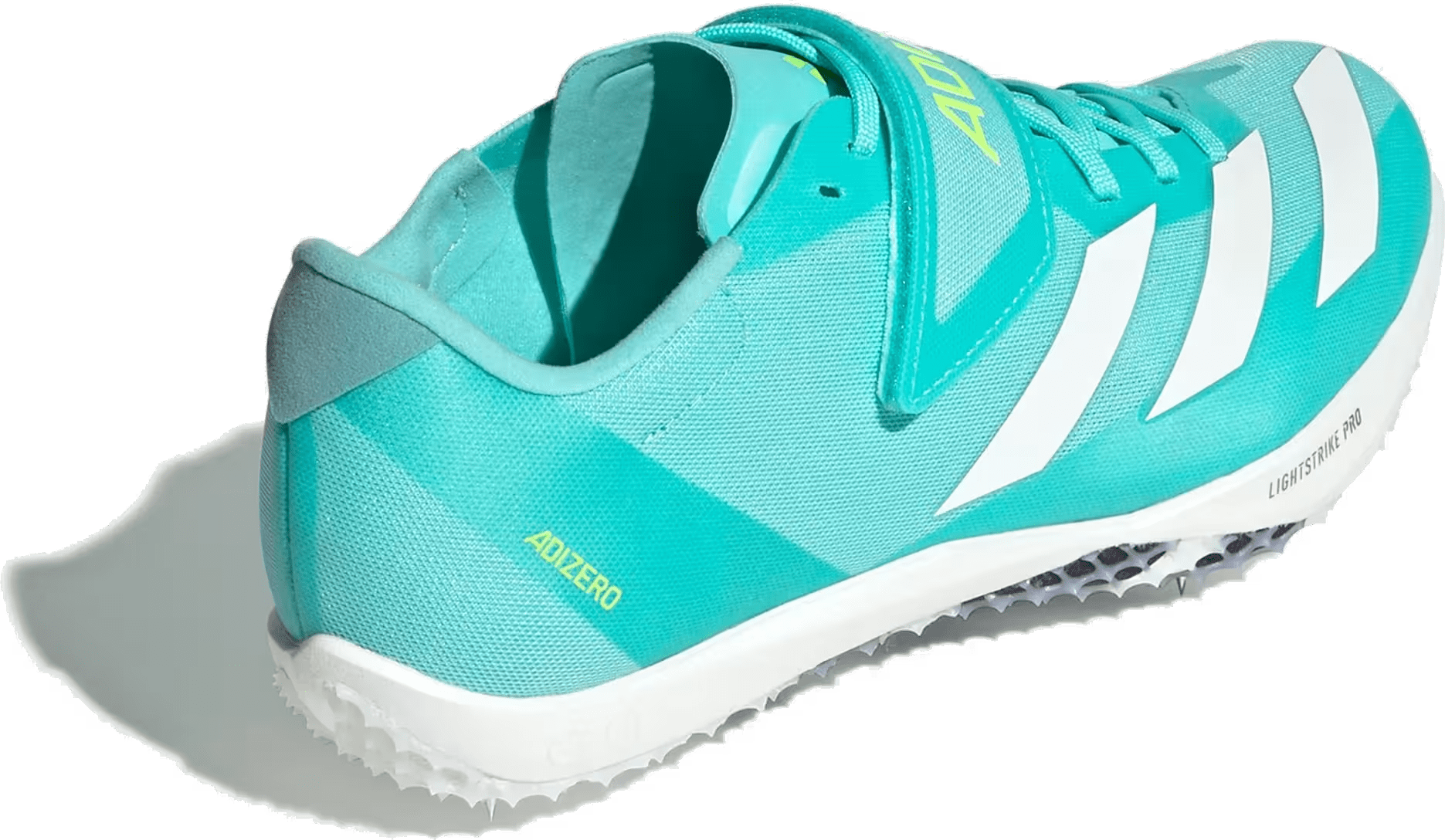 adidas Adizero HJ Track And Field Flash Aqua Zero Metalic Lucid Lemon