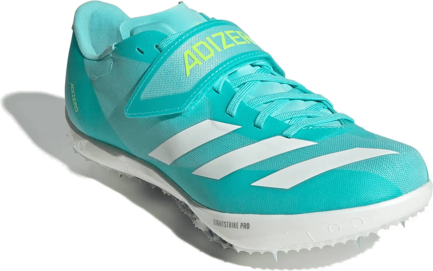 adidas Adizero HJ Track And Field Flash Aqua Zero Metalic Lucid Lemon