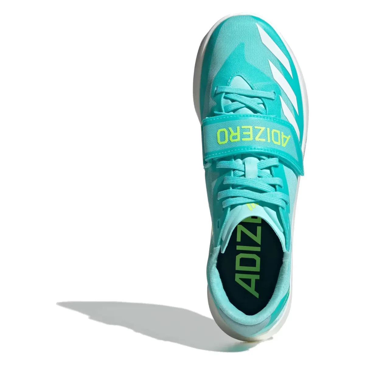 adidas Adizero TJ/PV Track And Field Flash Aqua Zero Metalic Lucid Lemon