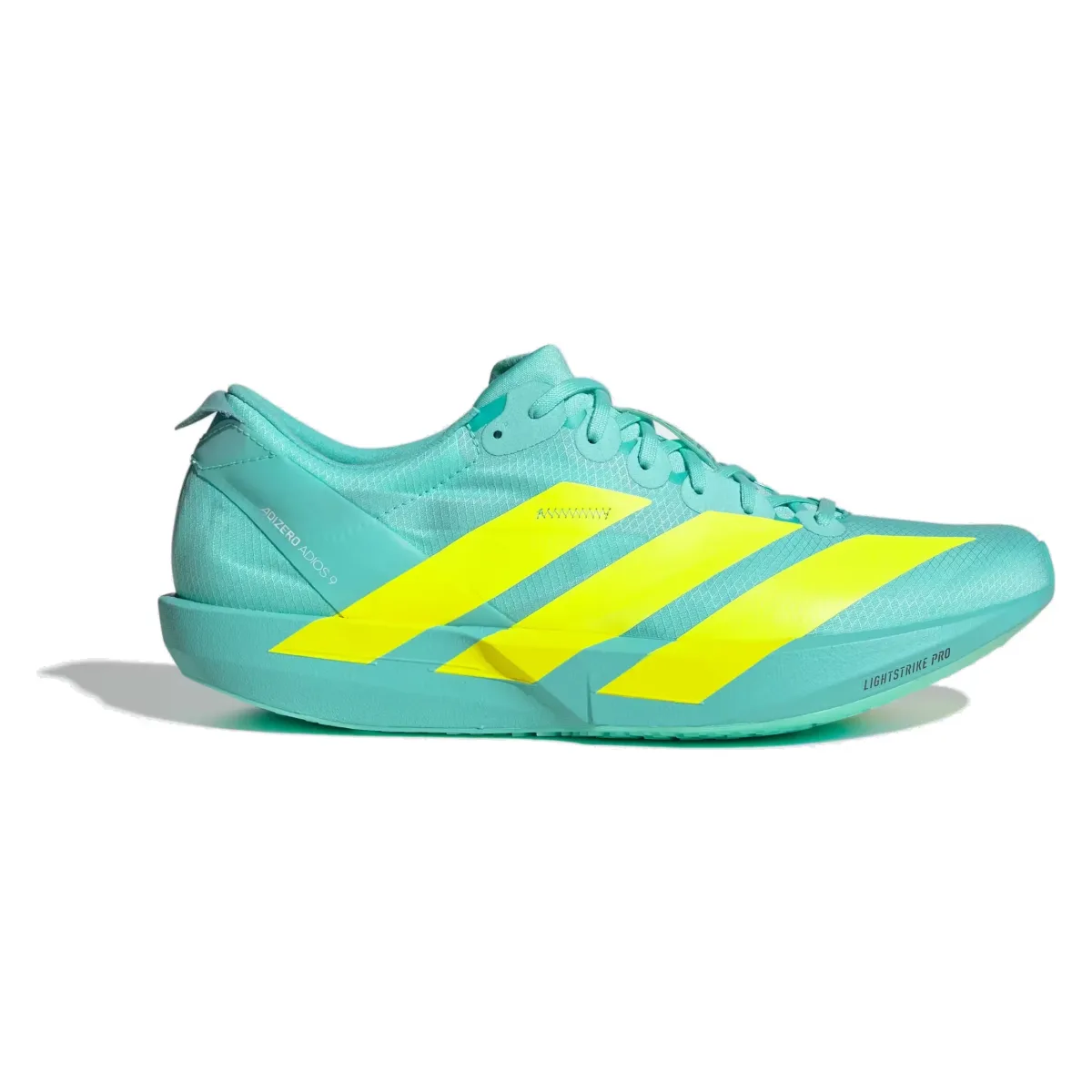 adidas Adizero Adios 9 Flash Aqua Lucid Lemon Zero Metalic