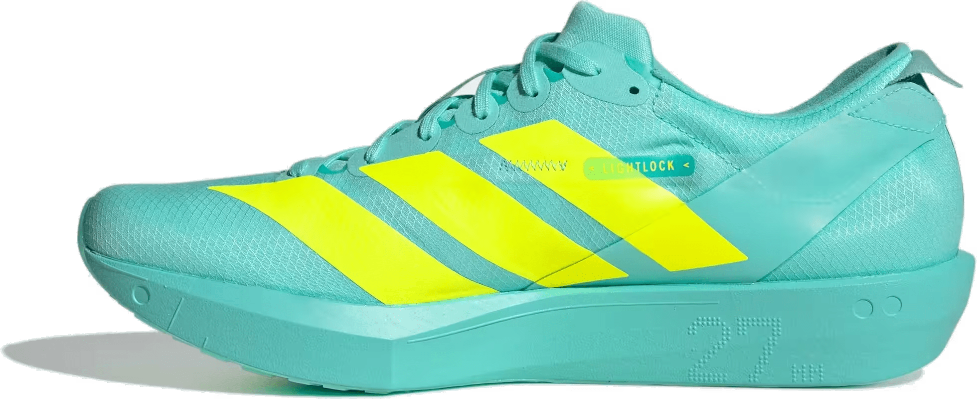 adidas Adizero Adios 9 Flash Aqua Lucid Lemon Zero Metalic