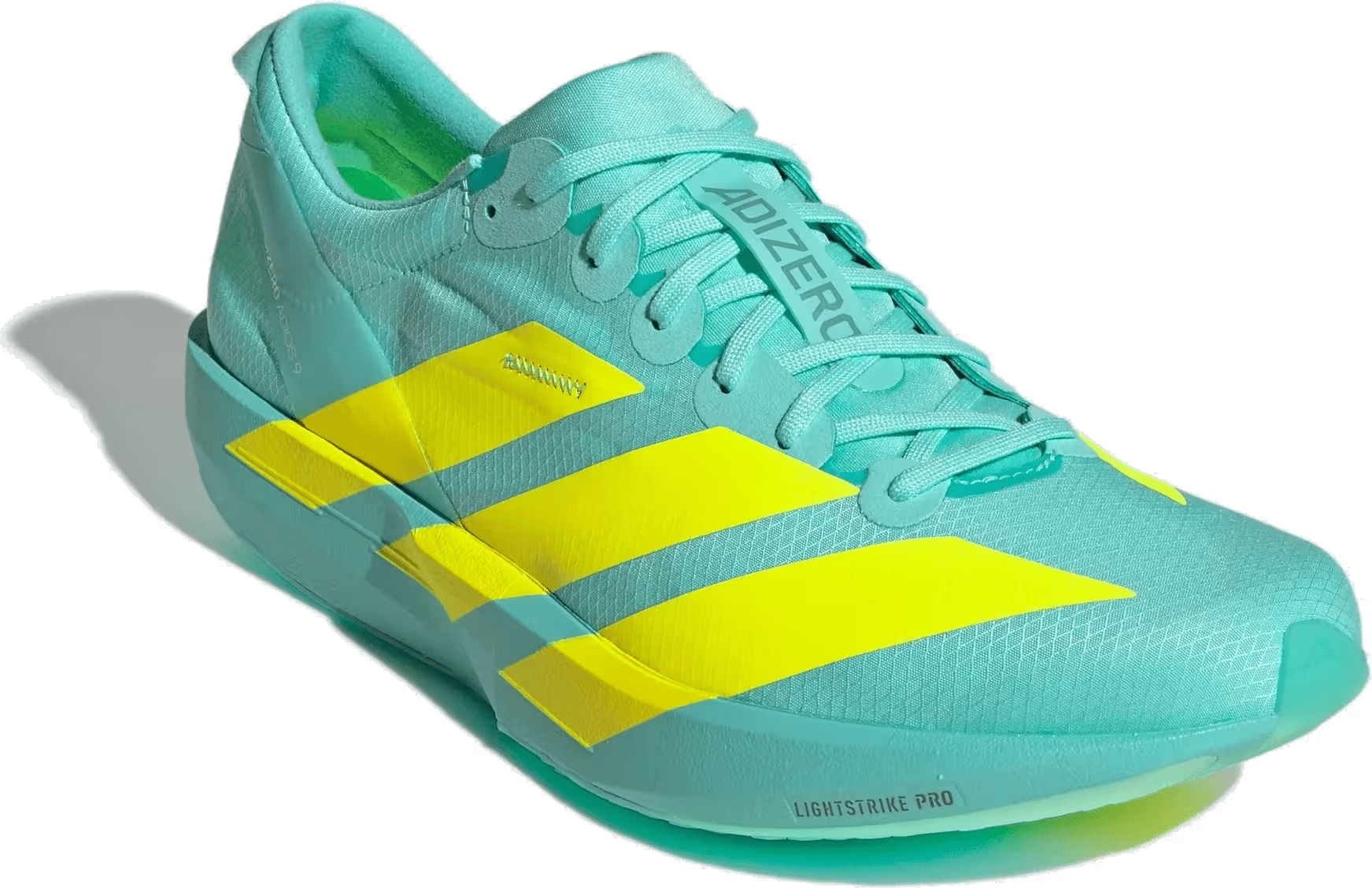 adidas Adizero Adios 9 Flash Aqua Lucid Lemon Zero Metalic