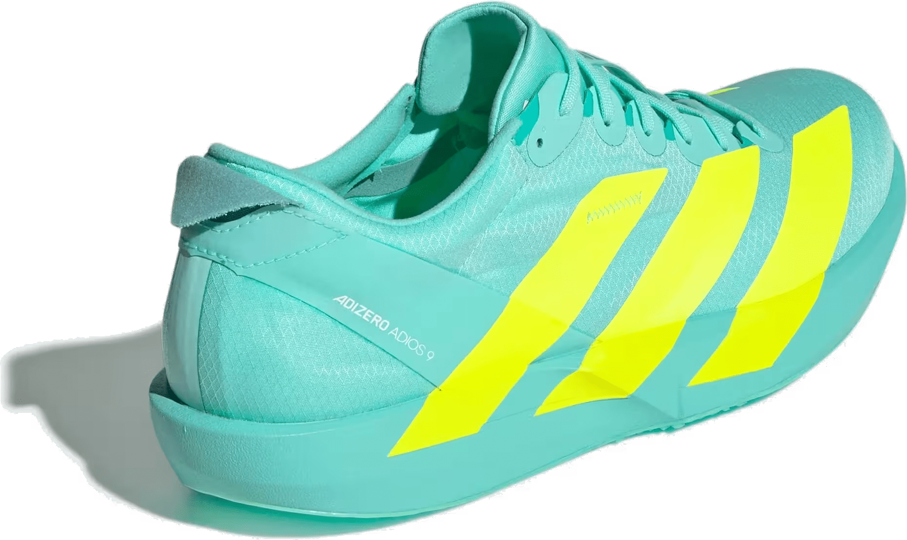 adidas Adizero Adios 9 Flash Aqua Lucid Lemon Zero Metalic