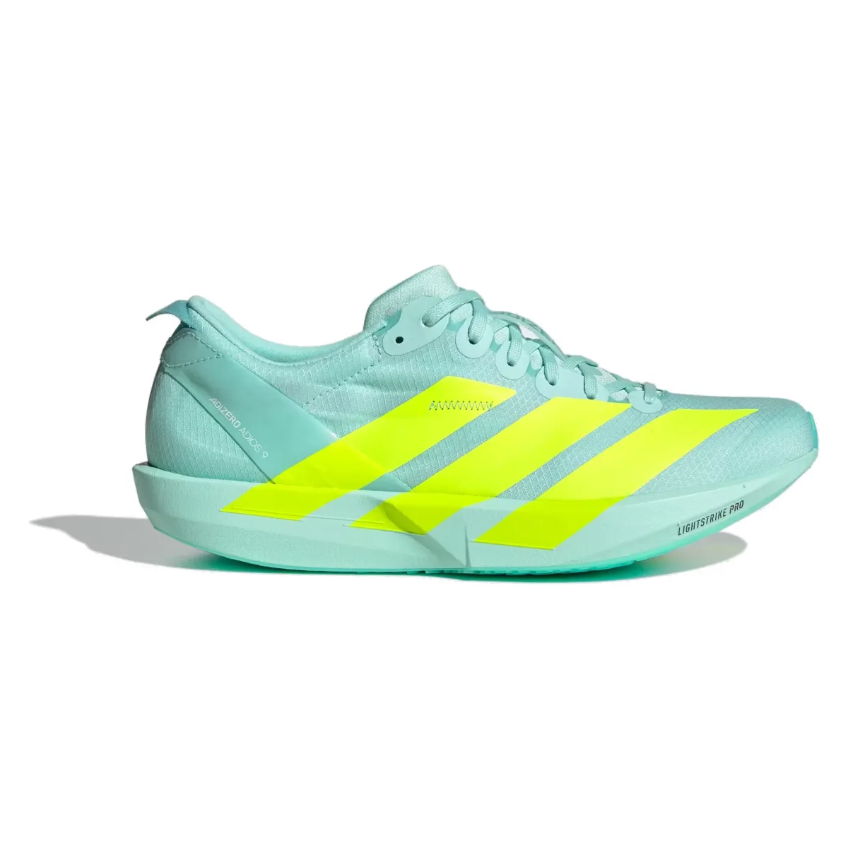 adidas Adizero Adios 9 Semi Flash Aqua Lucid Lemon Mint Ton (Women's)