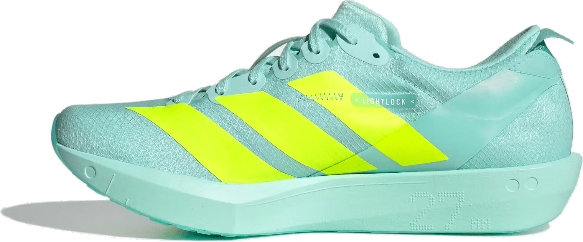 adidas Adizero Adios 9 Semi Flash Aqua Lucid Lemon Mint Ton (Women's)