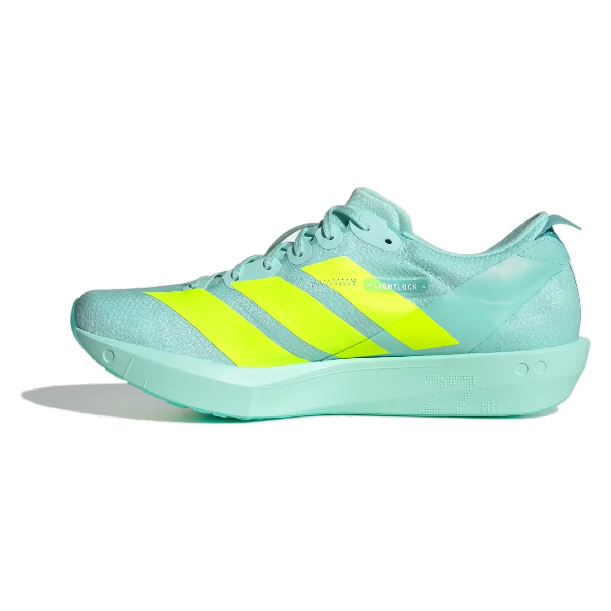 adidas Adizero Adios 9 Semi Flash Aqua Lucid Lemon Mint Ton (Women's)