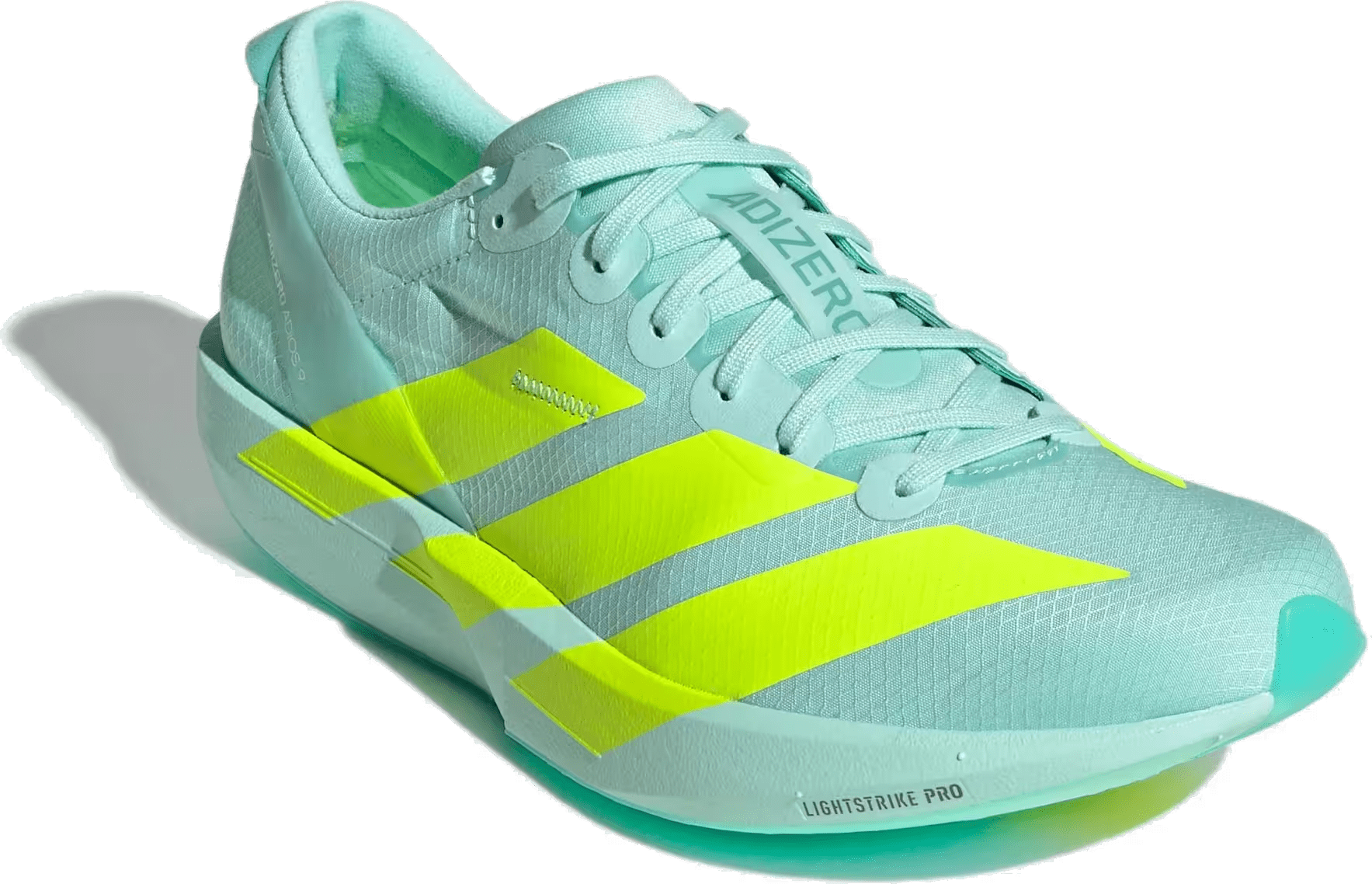 adidas Adizero Adios 9 Semi Flash Aqua Lucid Lemon Mint Ton (Women's)