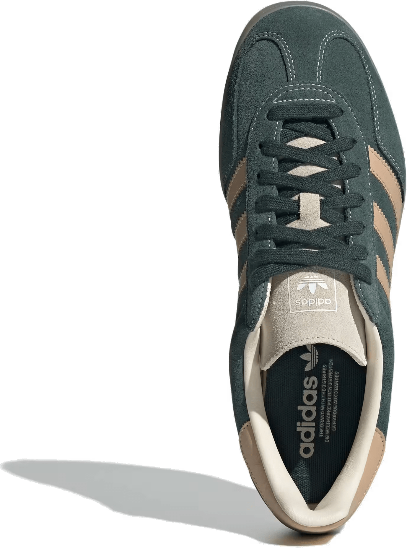 adidas Gazelle Indoor Shadow Green Warm Sandstone