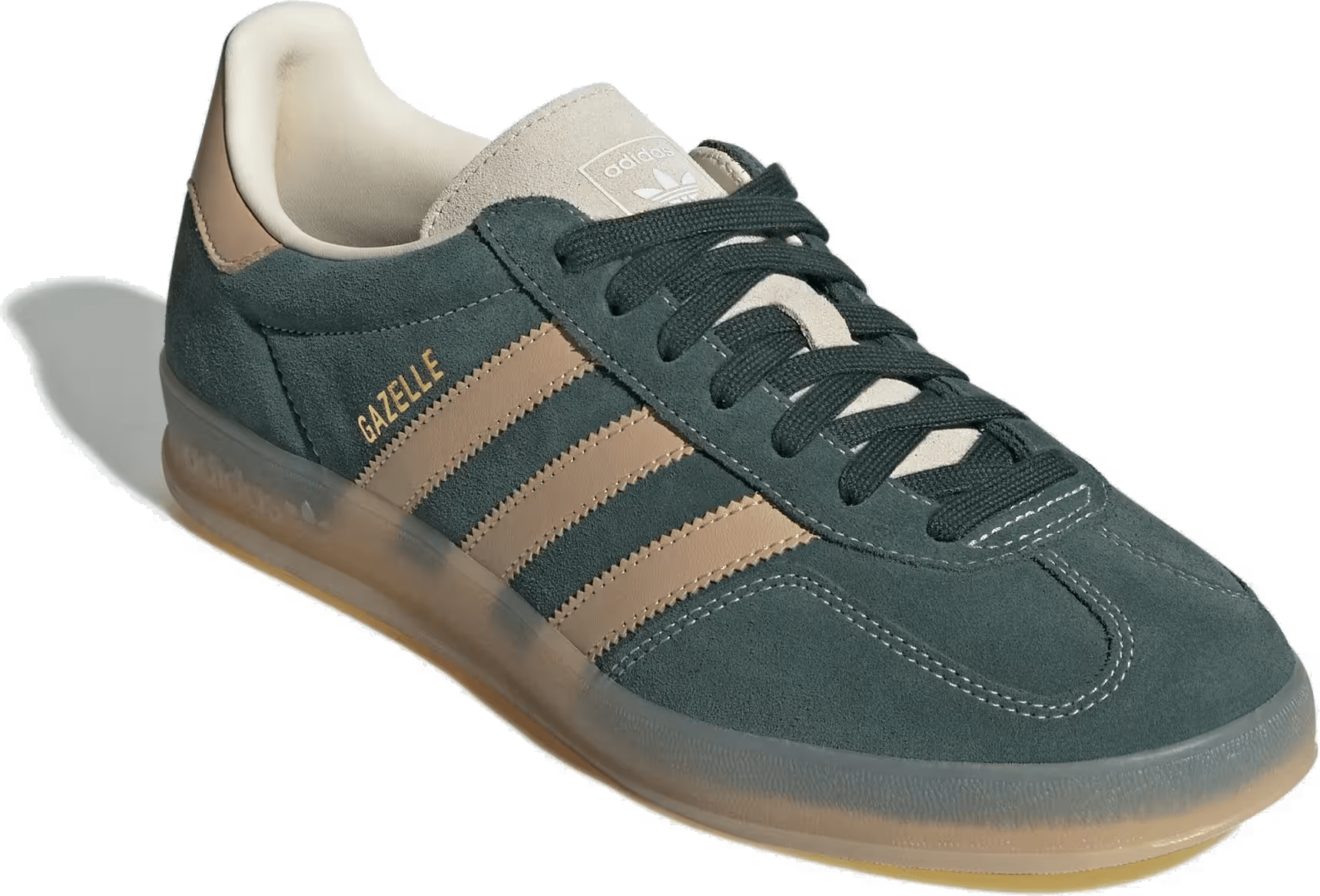 adidas Gazelle Indoor Shadow Green Warm Sandstone