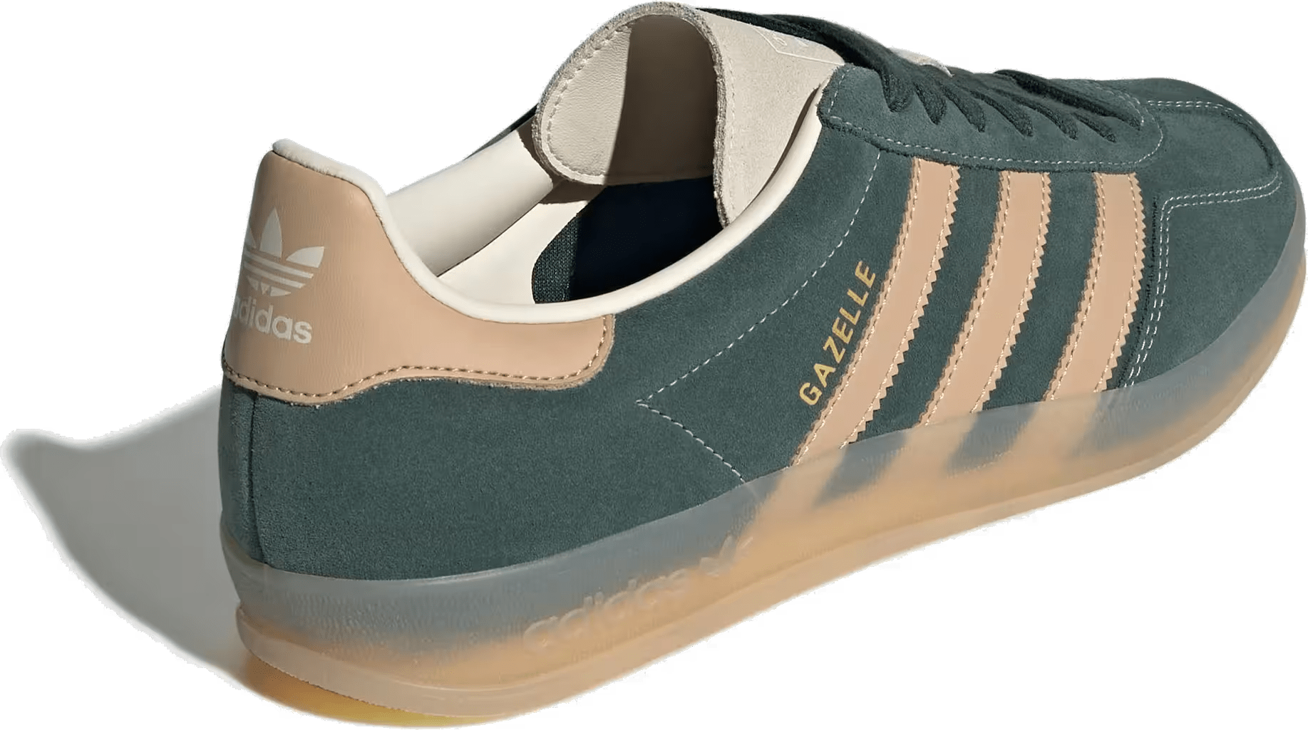 adidas Gazelle Indoor Shadow Green Warm Sandstone
