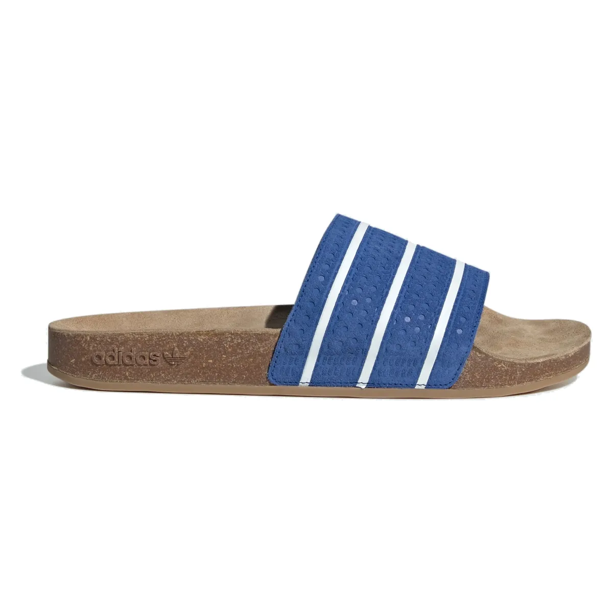 adidas Adilette Slides Royal Blue Core White Gum