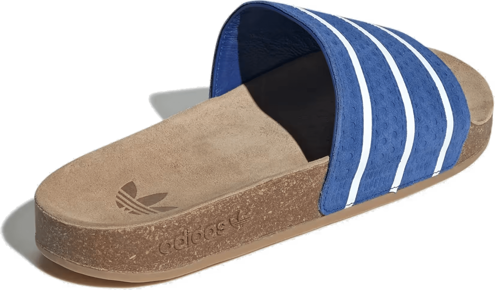 adidas Adilette Slides Royal Blue Core White Gum