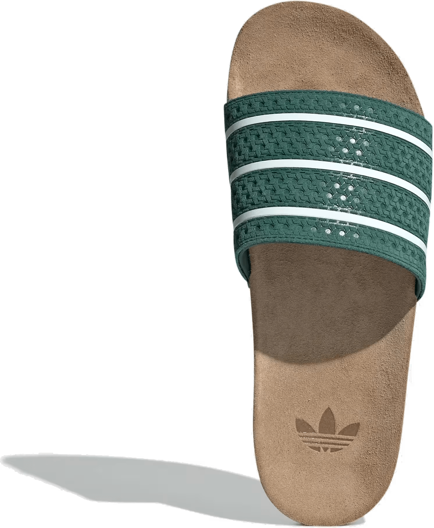 adidas Adilette Slides Collegiate Green Core White Gum