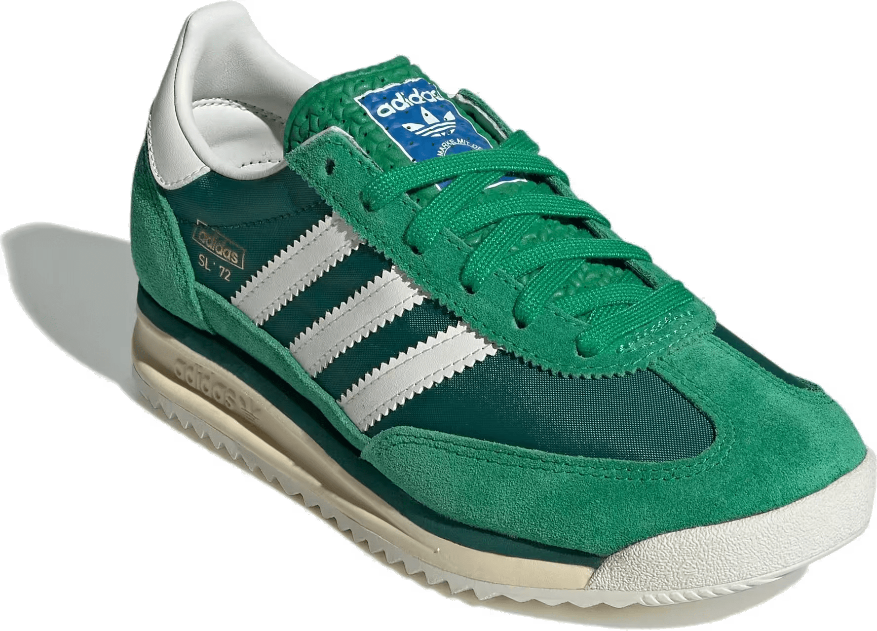 adidas SL 72 RS Green Core White Collegiate Green (GS)