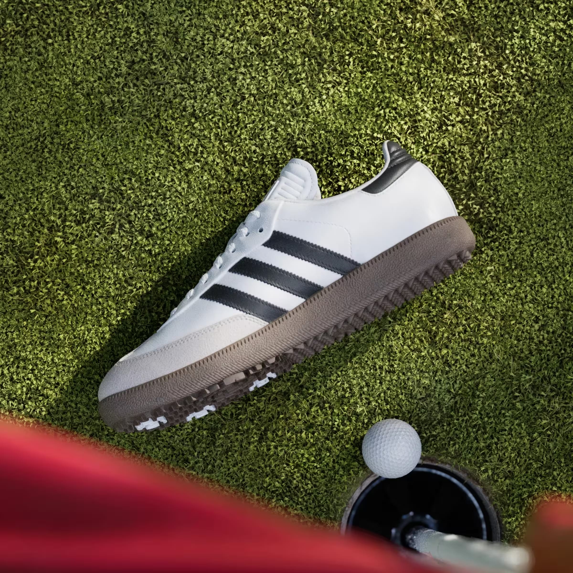 Adidas Samba Spikeless Golf "White Gum"
