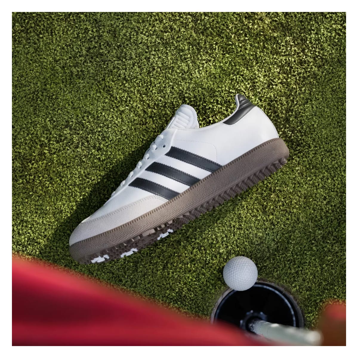 Adidas Samba Spikeless Golf "White Gum"